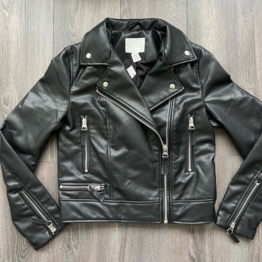 H&M Classic Leather Jacket